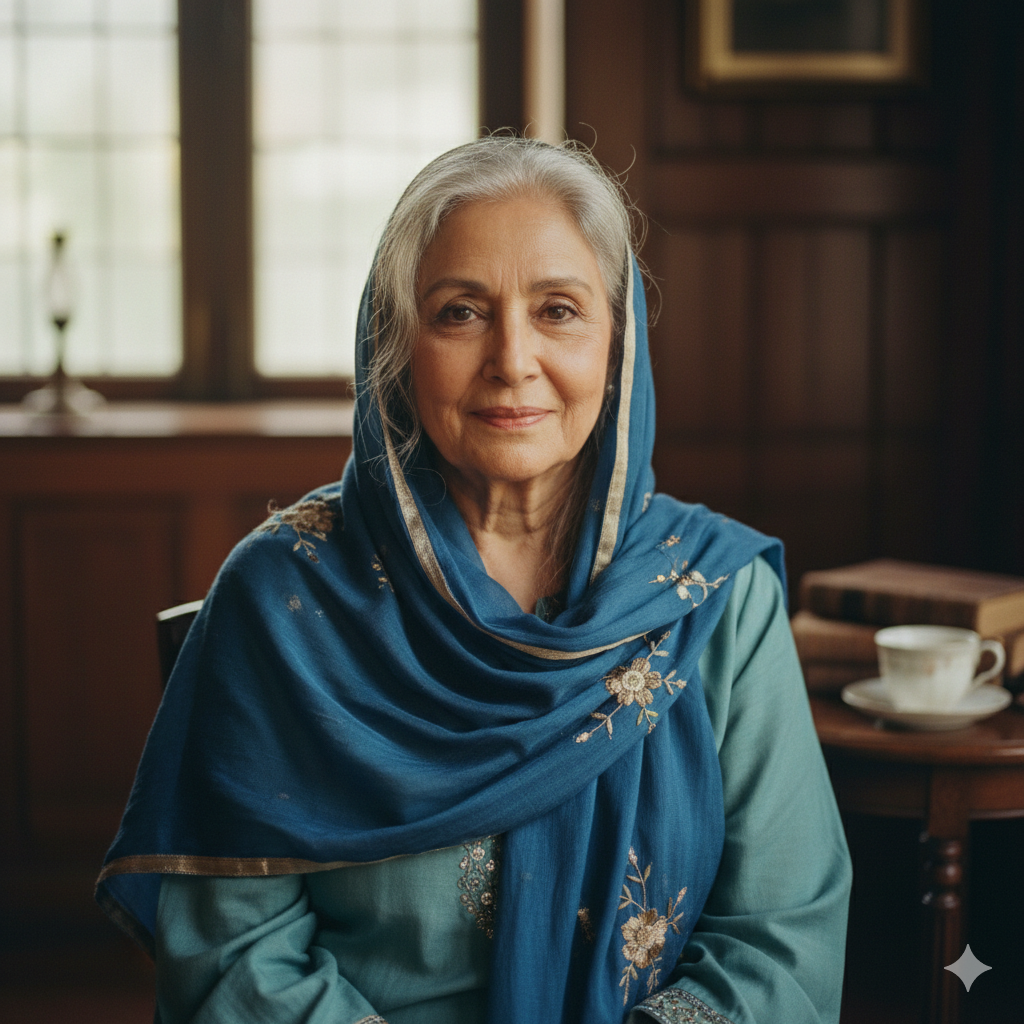 Zarine Khan smiling gracefully in traditional attire