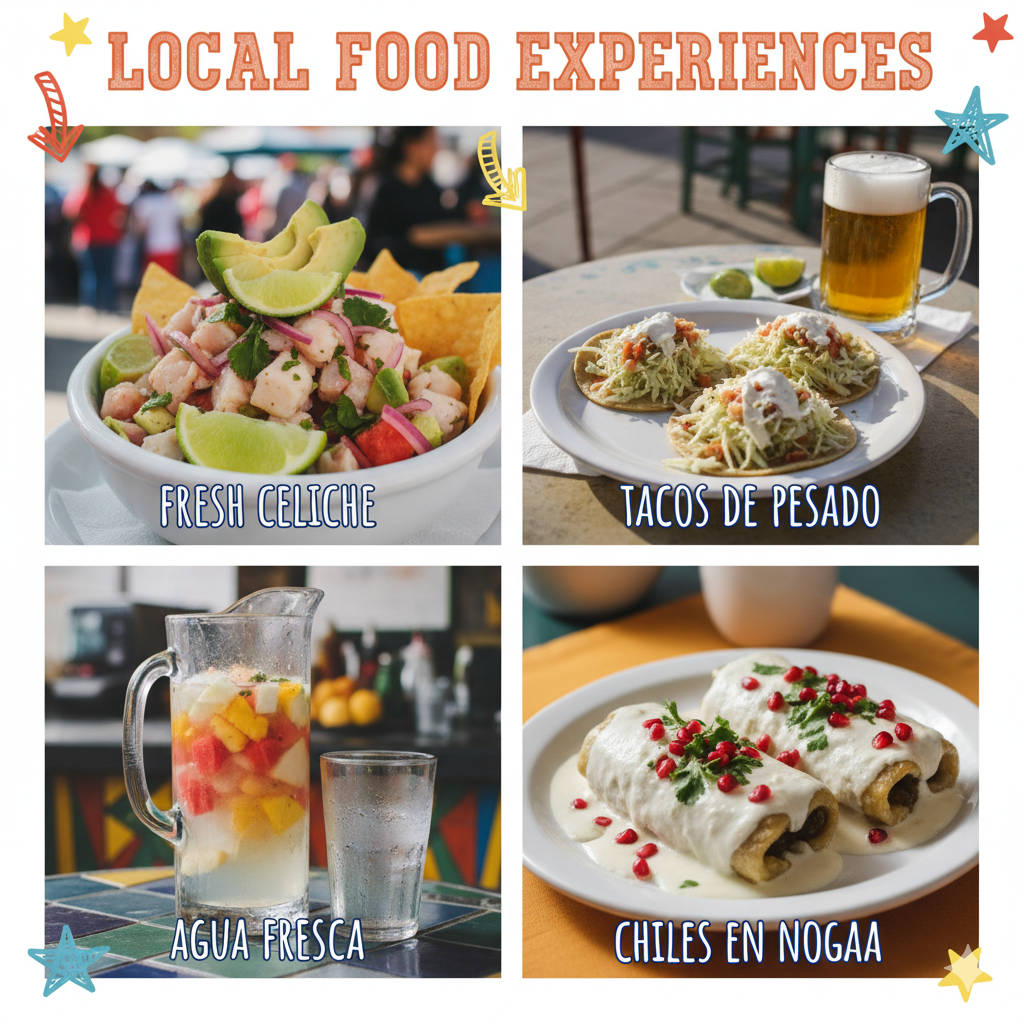 delicious local food experiences in Mexico Hidden Beach