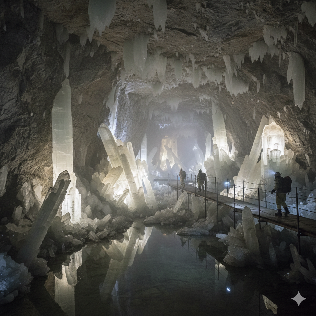 magnificent Cave of Crystals