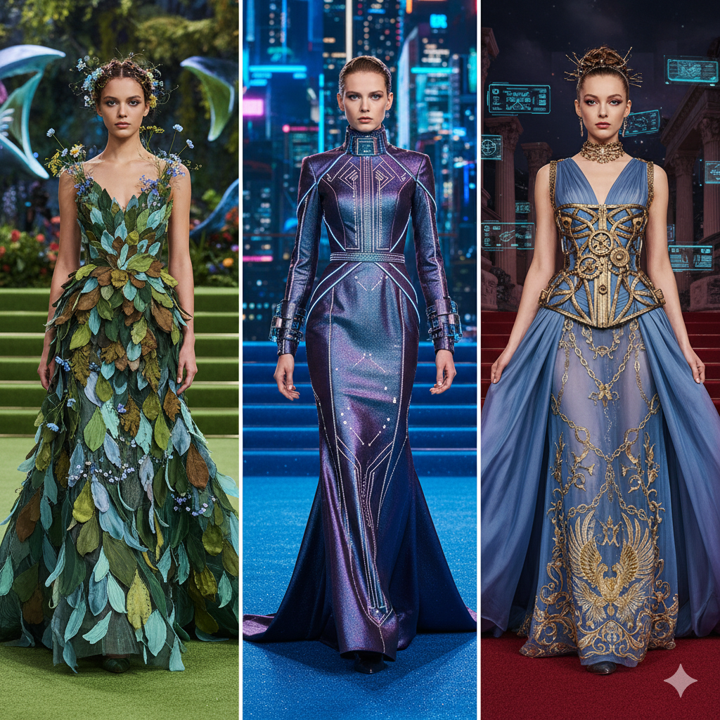 red carpet fashion symbolism hidden messages 2026